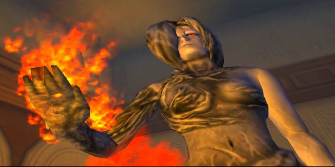 Capcom Resident Evil CODE Veronica Alexia Ashford on Fire