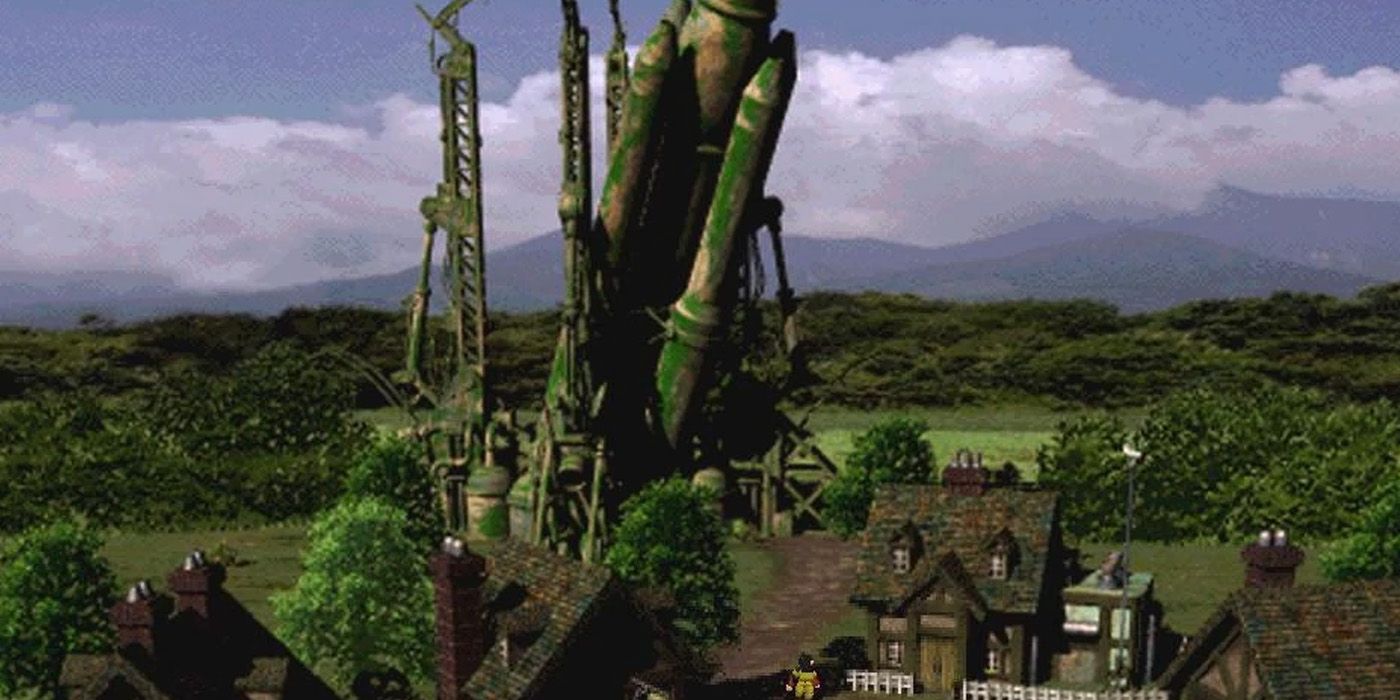 Rocket Town in FF7 where the failed rocket test happened - Shinra FF7 Questions