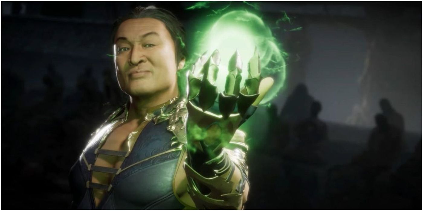 Shang Tsung Holding A Soul In His Hand