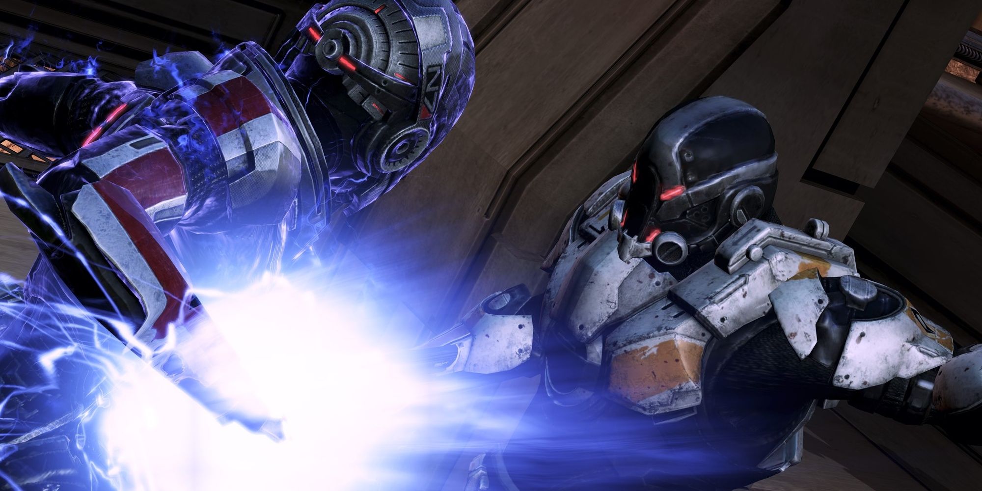 Shepard Biotic Punch Mass Effect 3