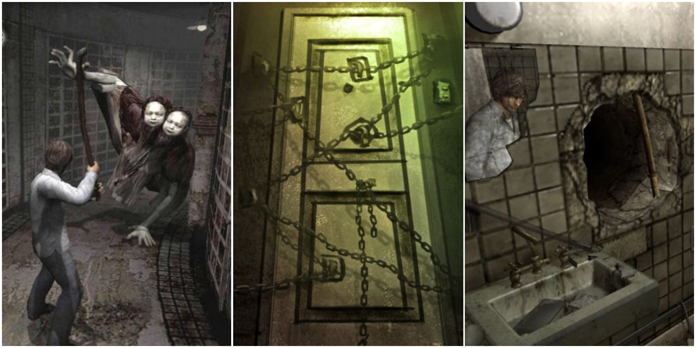 Silent Hill 4 The Room Monster Locked Door Hole TrioSilent Hill 4 The Room Monster Locked Door Hole Trio Header