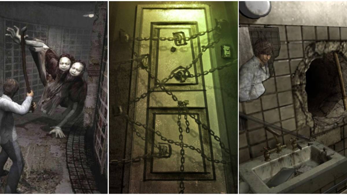 Silent Hill 4 The Room Monster Locked Door Hole TrioSilent Hill 4 The Room Monster Locked Door Hole Trio Header