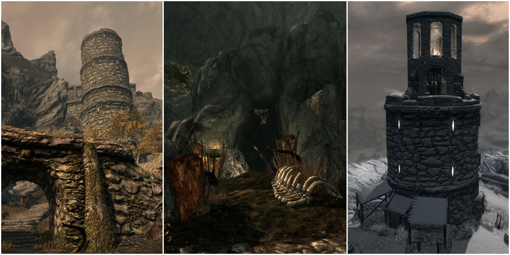 best dungeons in skyrim