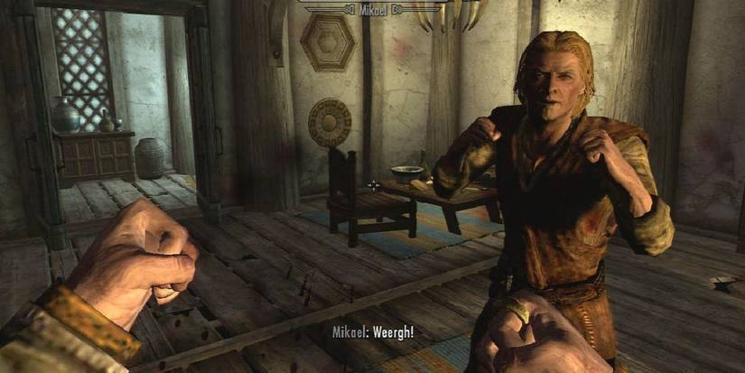 Skyrim Brawl In Tavern