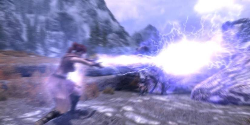 Lightning Storm in Skyrim