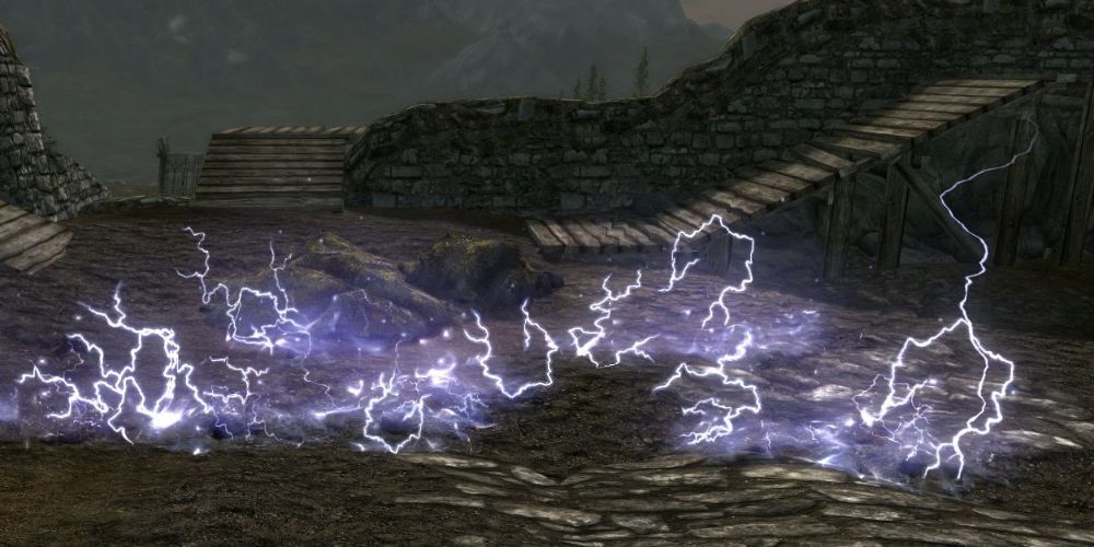 Skyrim Destruction Spells Wall of Storms