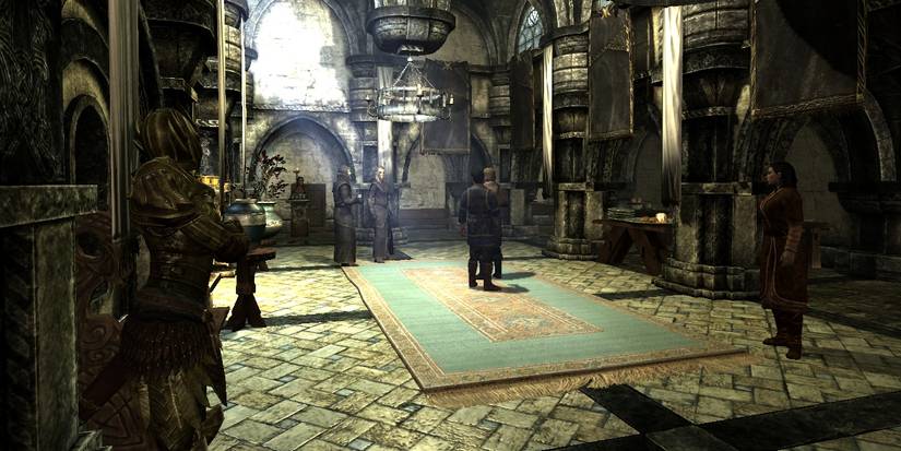 Skyrim Diplomatic Immunity quest.