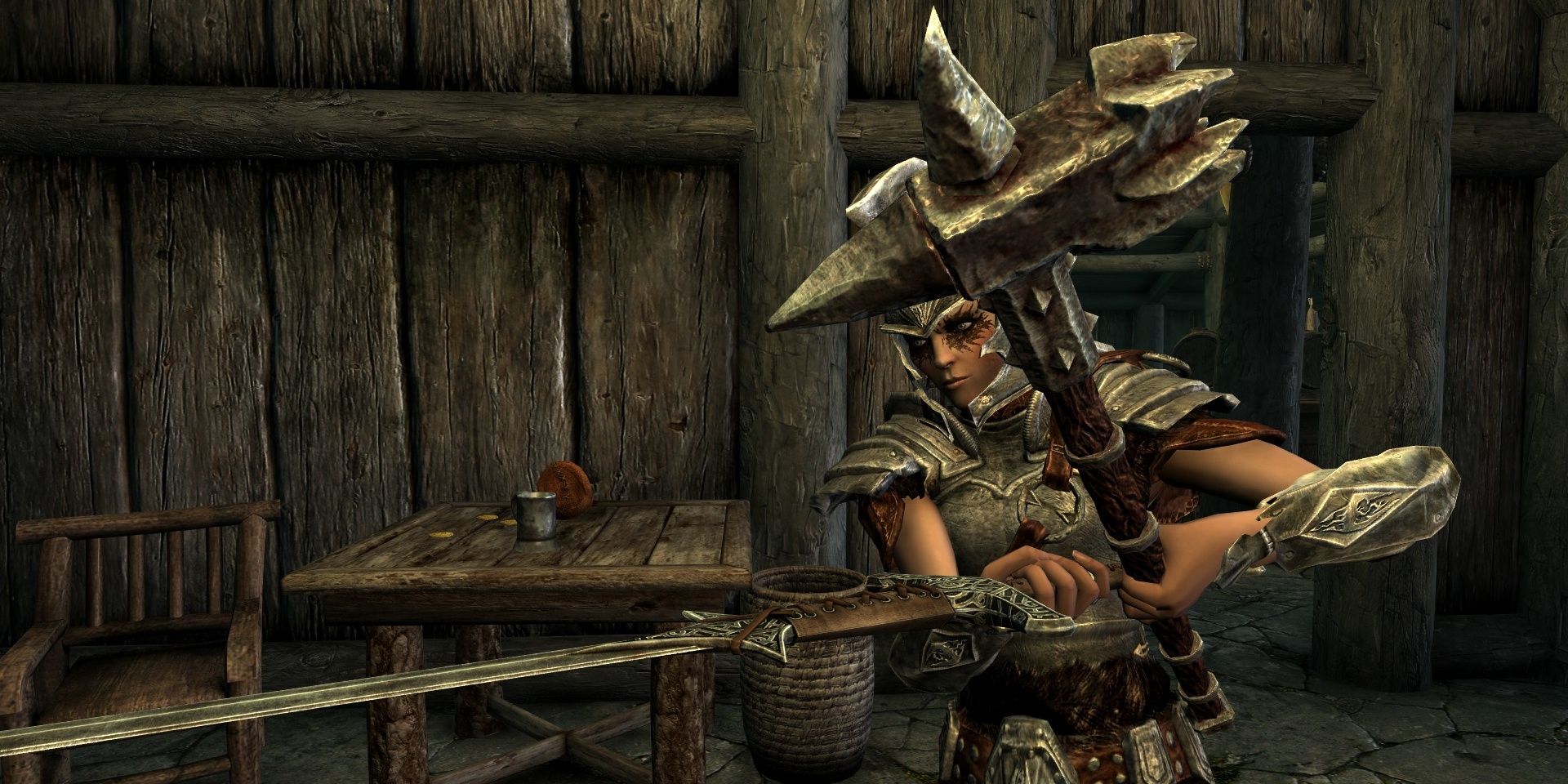 Skyrim Dual Wield Two Handed Weapons
