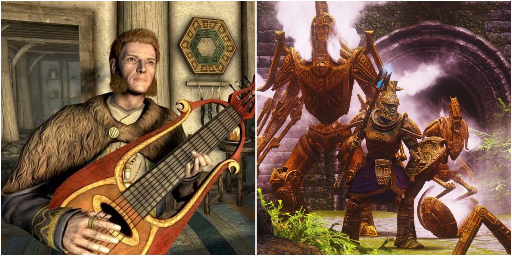 Skyrim modded builds such as bard and Dwemer soldier