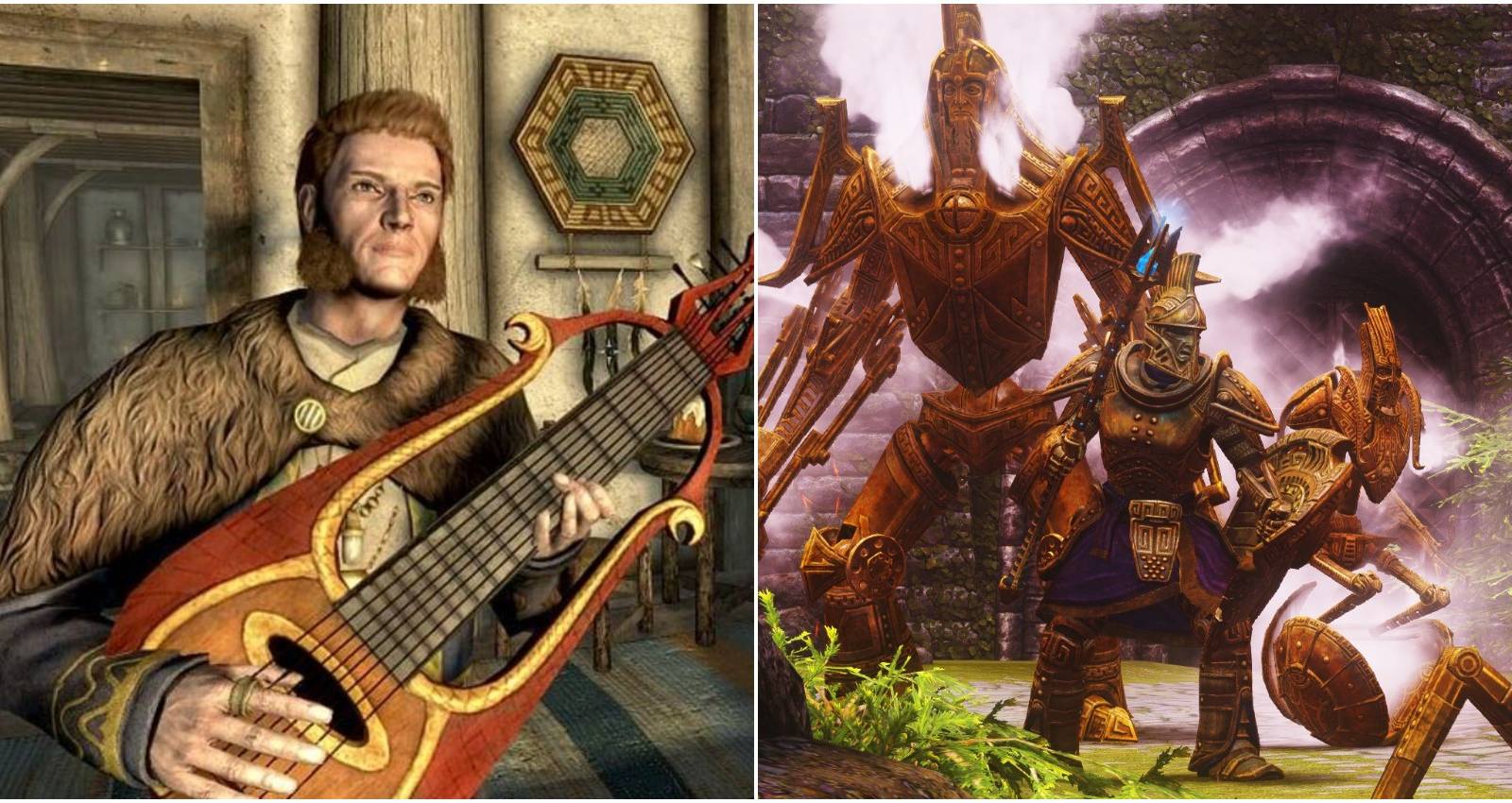 Skyrim modded builds such as bard and Dwemer soldier