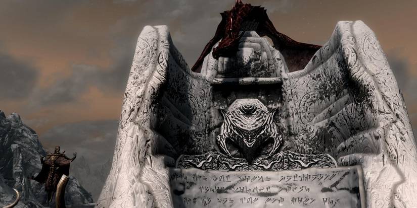 Skyrim Shearpoint Dragon Dragonpriest