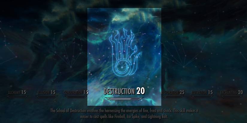 Skyrim Skills - Destruction