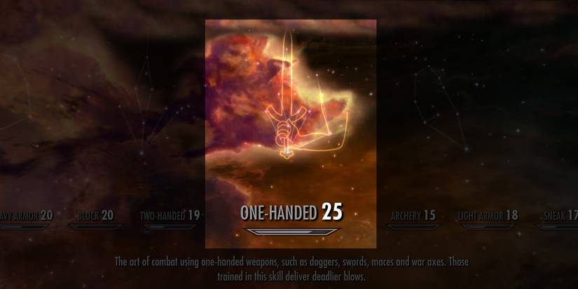 Skyrim Skills - One Handed