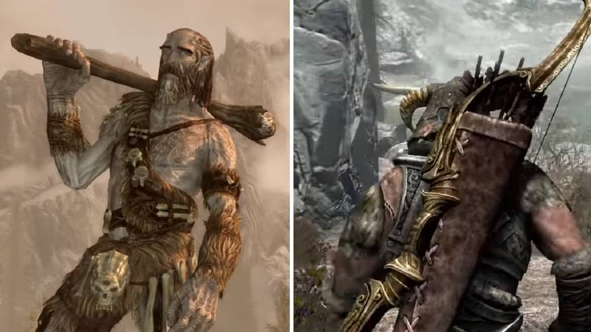 Skyrim-Switch-vs-PS4-4-Giant-and-some-Mammoths-in-Skyrim-PS4