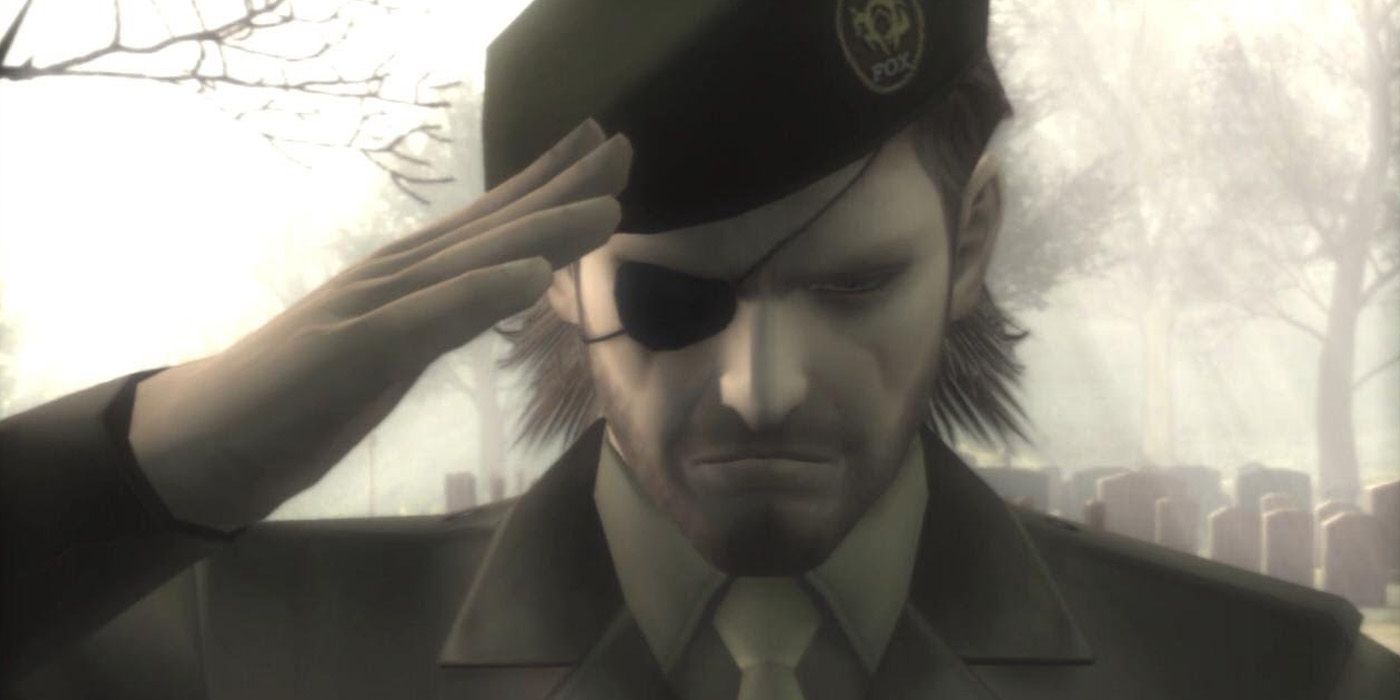 Snake doing a salute - Signs Of A Metal Gear Game