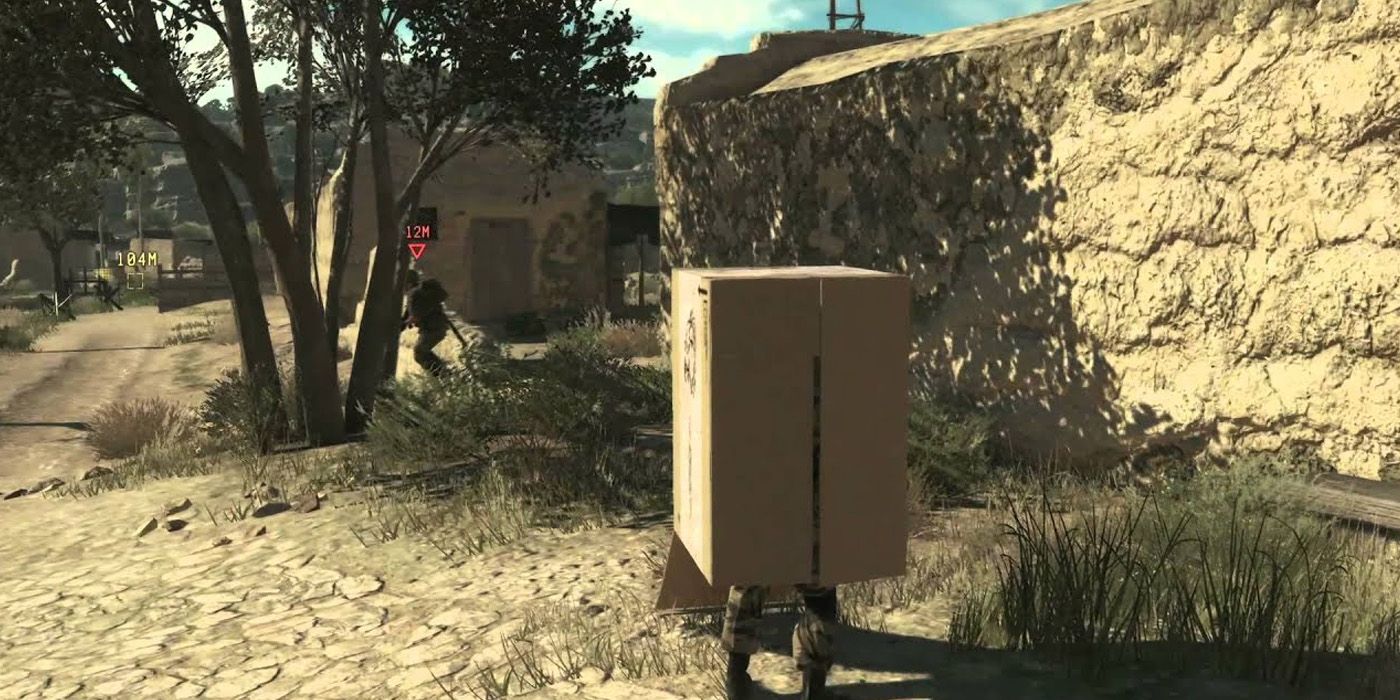 Snake in a cardboard box - Signs Of A Metal Gear Game