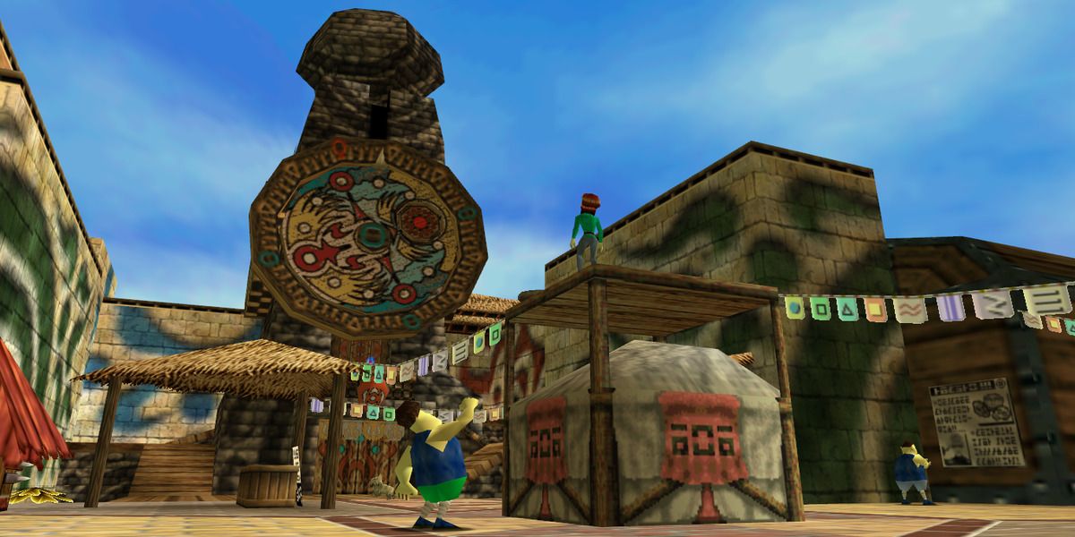 South Clock Town from Majora's Mask