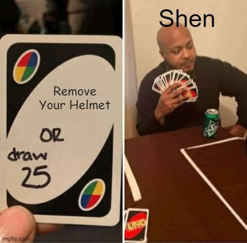 Star Wars Squadrons Shen Helmet Meme