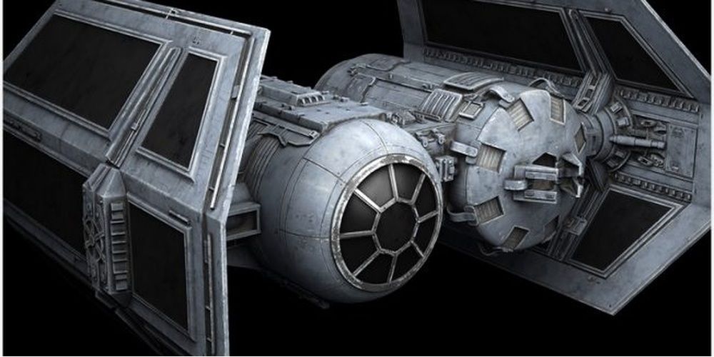 Star Wars Squadrons TIE Bomber Black Background