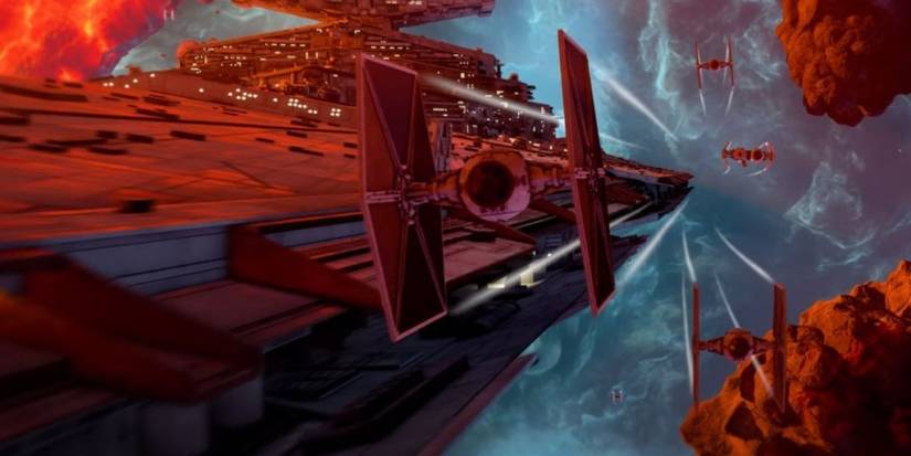 Star Wars Squadrons TIE Fighters And Interceptor