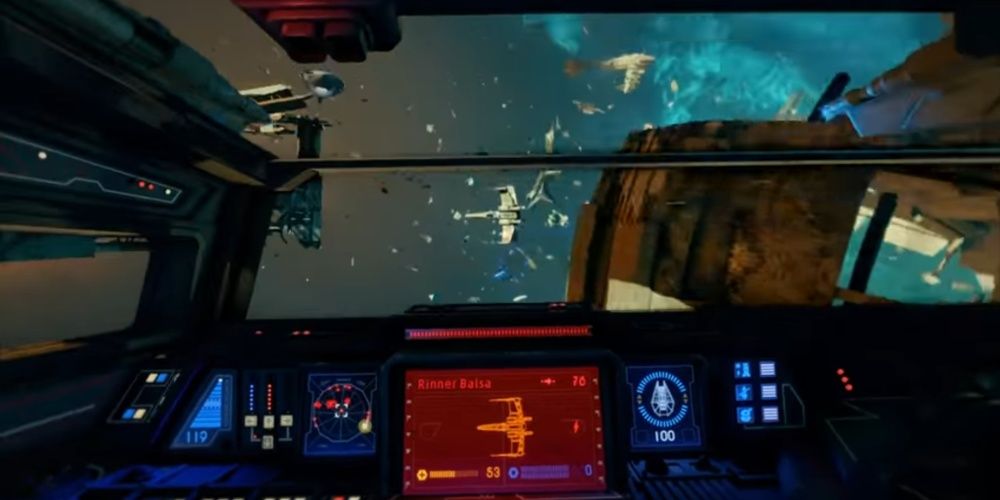 Star Wars TIE Reaper Cockpit X Wing
