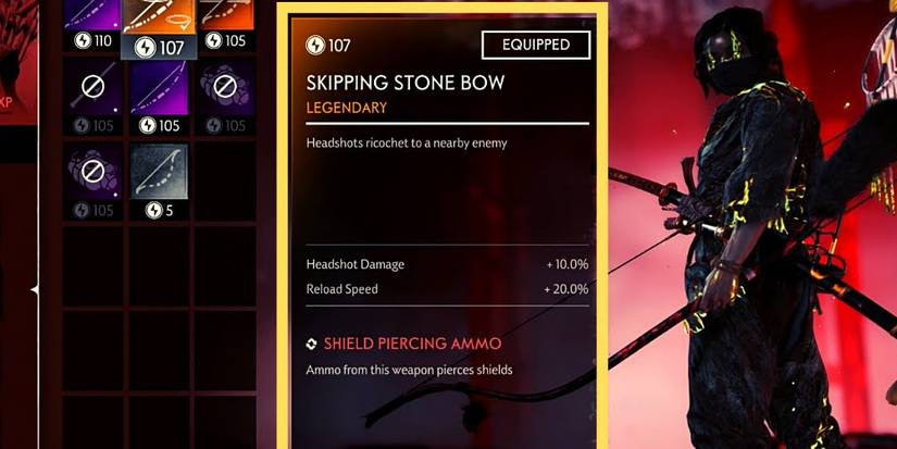 Stone Skipping Bow ghost of tsushima