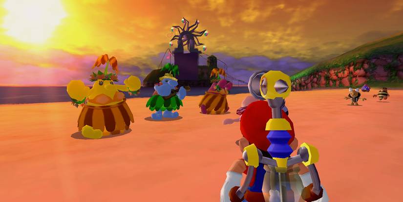 Super Mario 3D All-Stars Super Mario Sunshine Sirena Beach