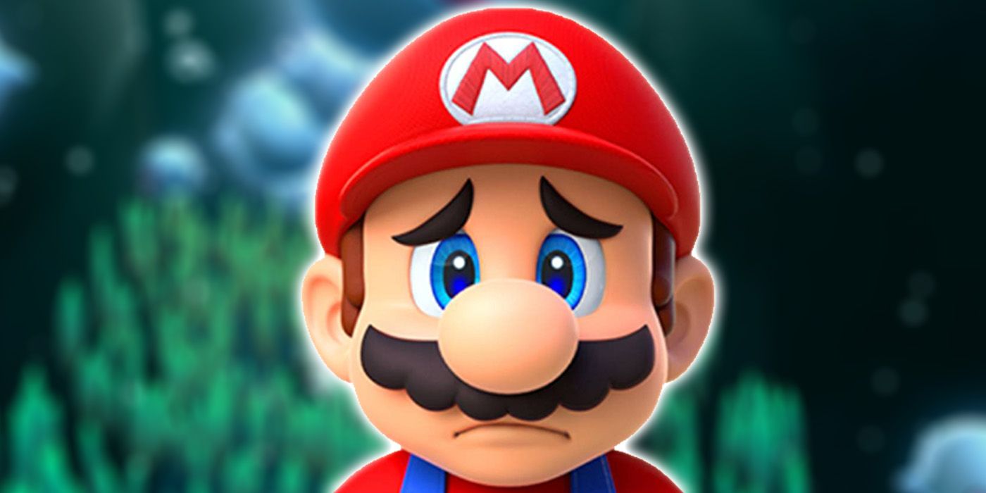 Super Mario Run Mario Promotional Artwork Sad