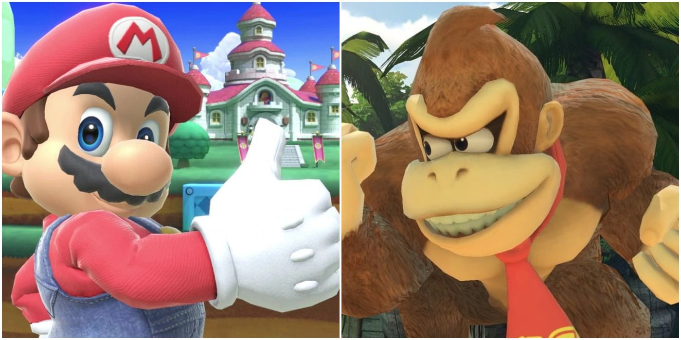 Super Smash Bros. Ultimate - Mario, Donkey Kong