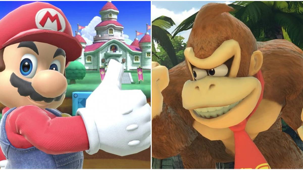 Super Smash Bros. Ultimate - Mario, Donkey Kong