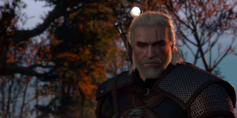 Switch Geralt in a cutscene - Witcher 3 Switch vs PC