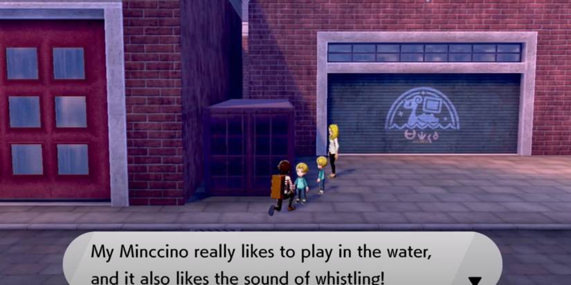 Lost Minccino boy in Sword and Shield