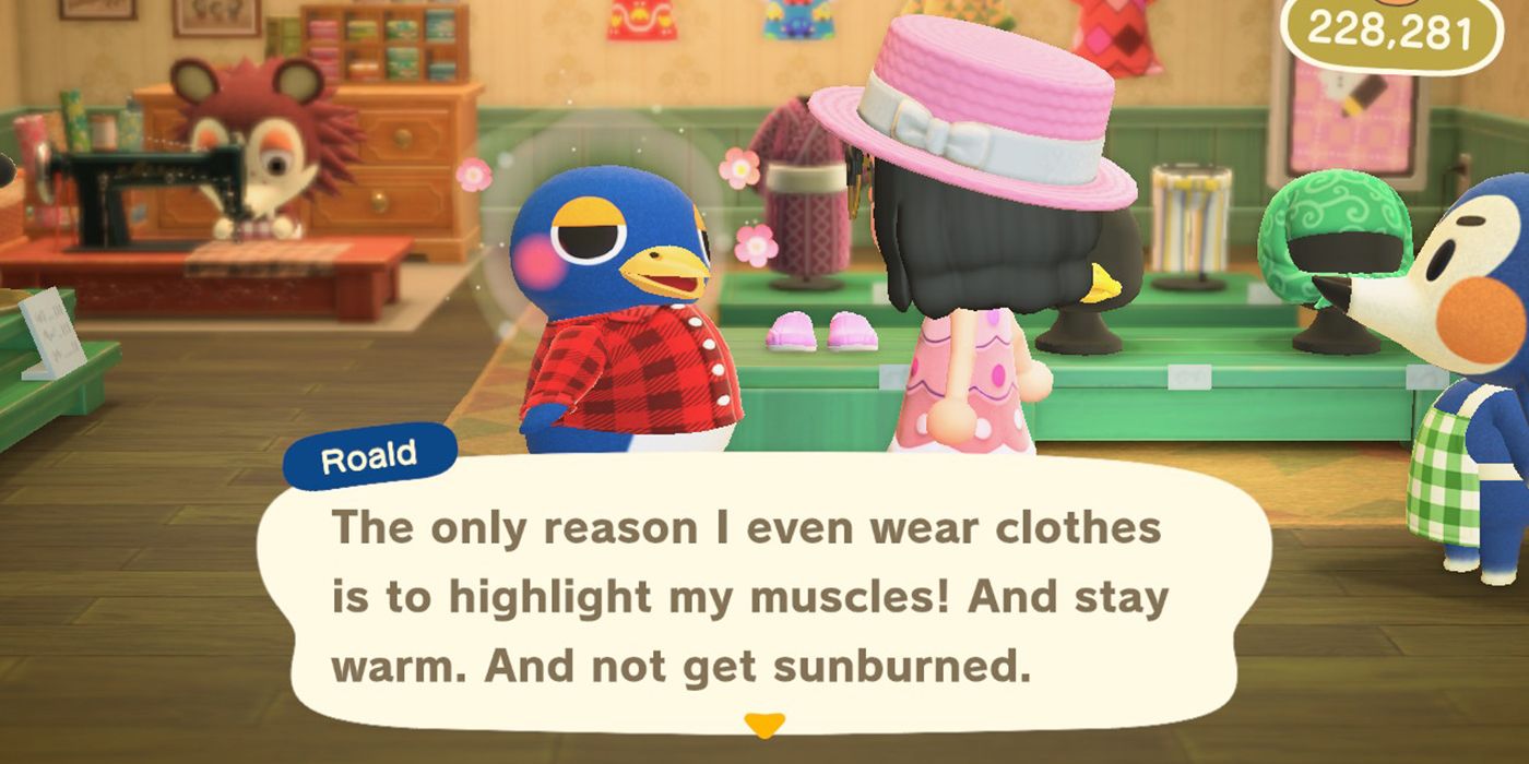 Talking about clothes - Animal Crossing Secret Things