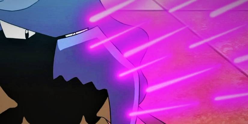 Tentacruel using Poison Sting in anime