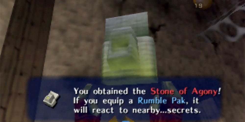 The Legend Of Zelda Ocarina Of Time Stone Of Agony