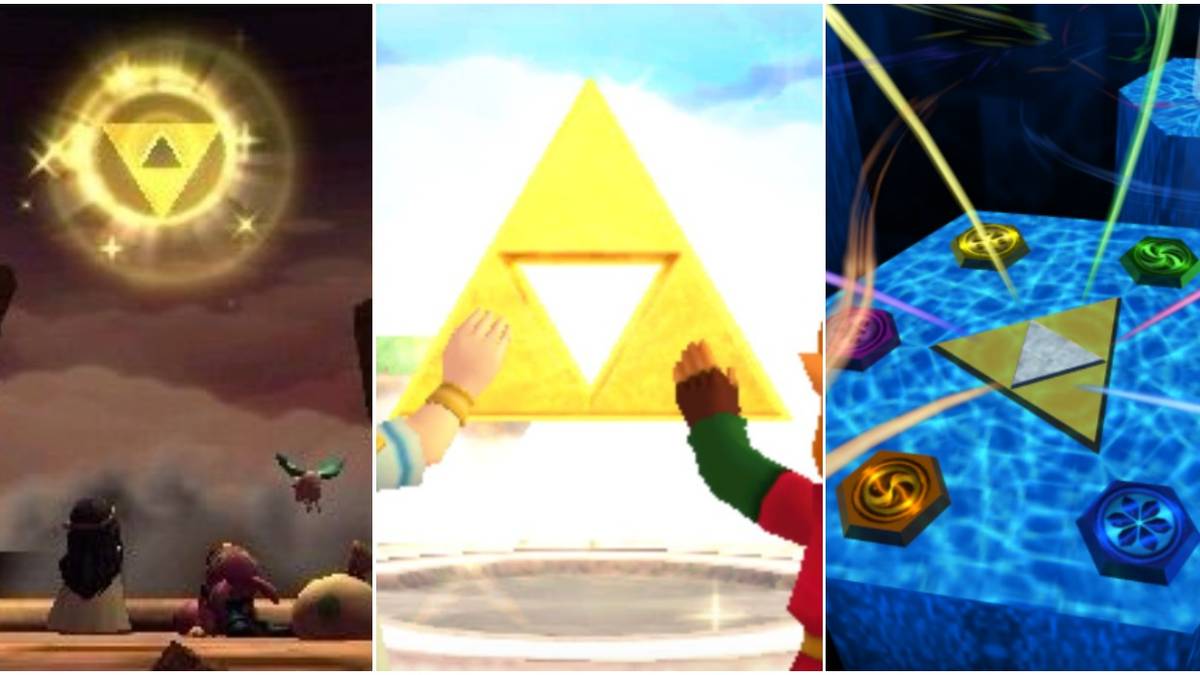 The Legend Of Zelda Triforce Trio Header