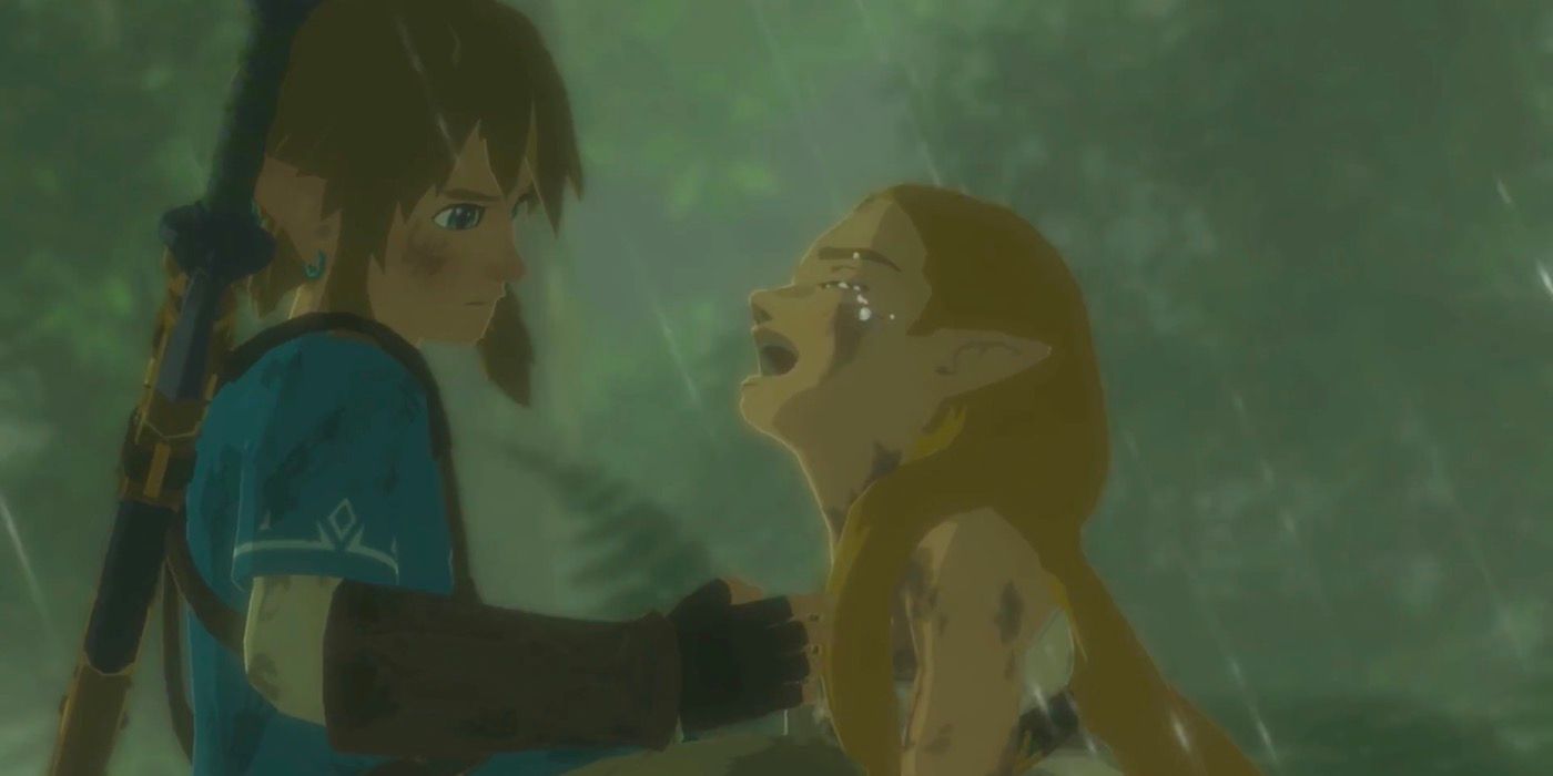 Princess Zelda crying Zelda fan made game shut down