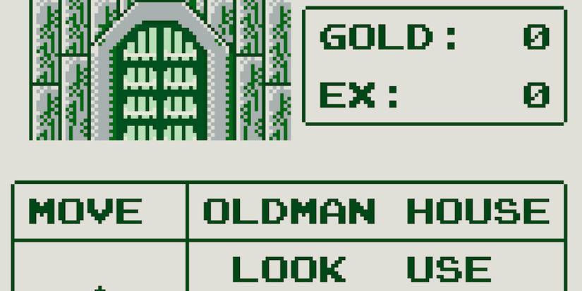 Game Boy The Sword Of Hope Old Man House Explore