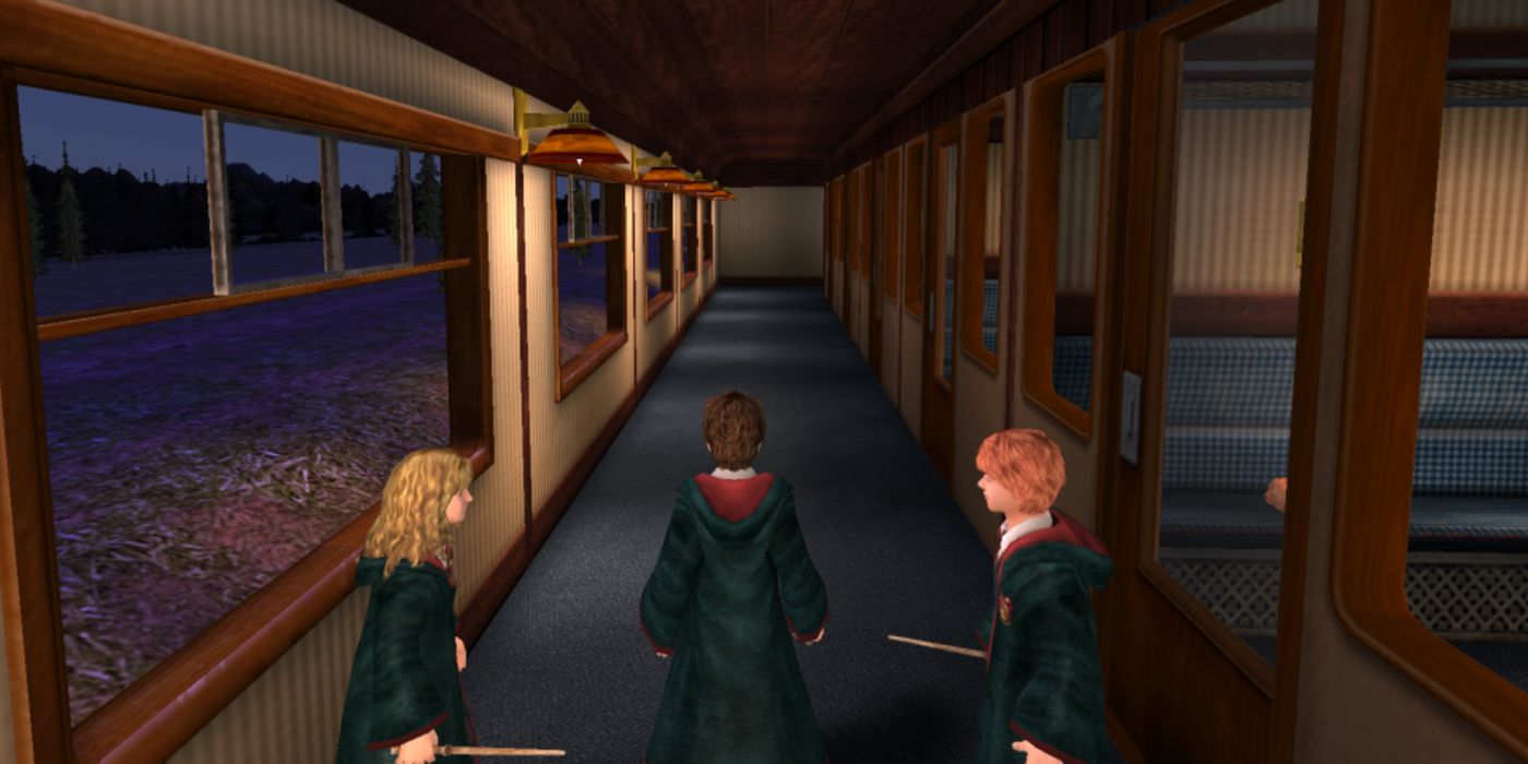 The Trio On The Hogwarts Express