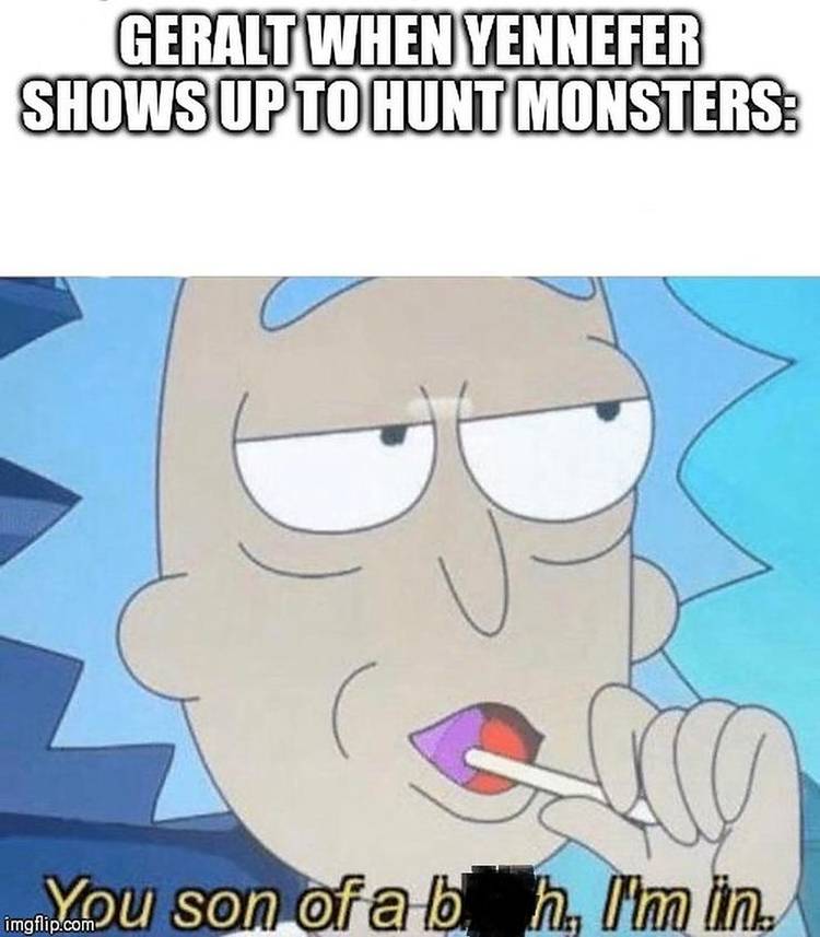 The Witcher Yennefer meme