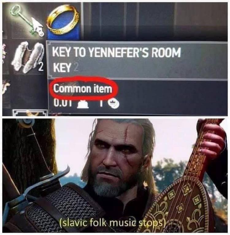 The Witcher meme