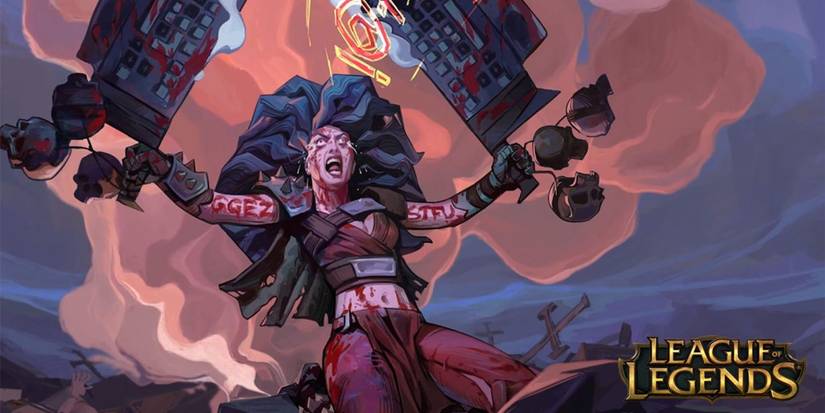 League of Legends Champion Raging