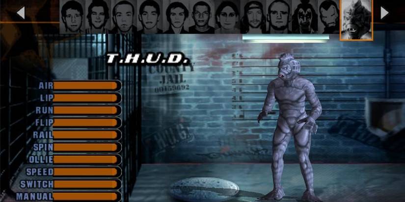 Tony Hawk's Underground CHUD THUD Character Select
