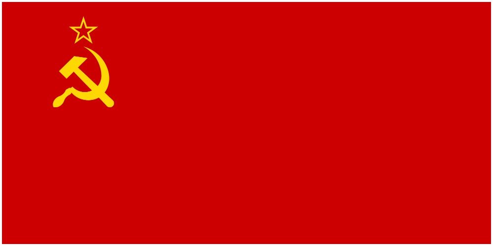 The flag of the USSR in Fallout