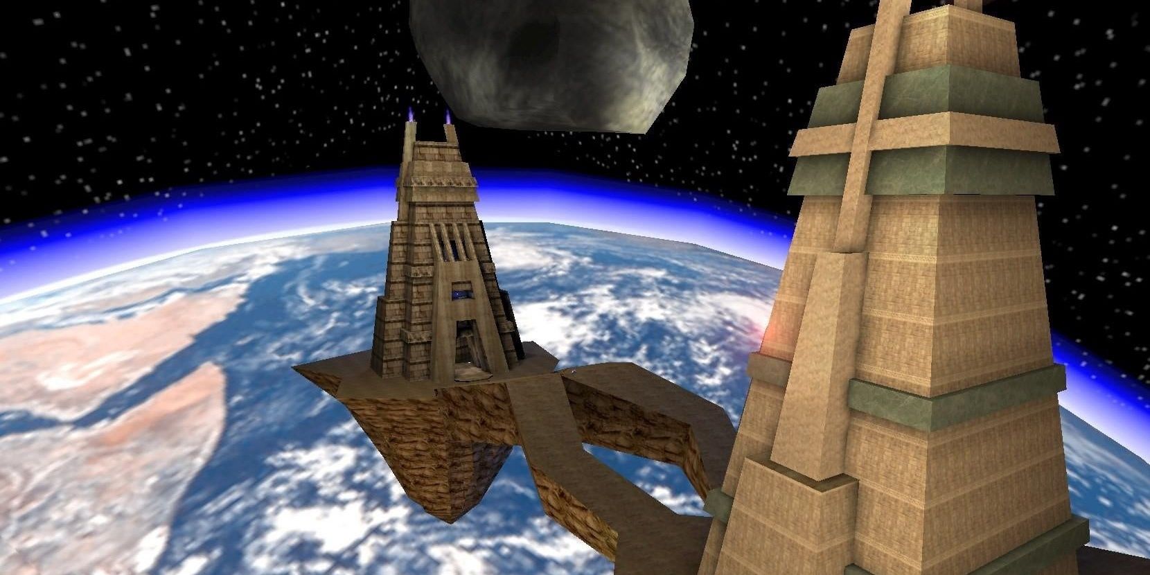 Unreal Tournament 1999 Facing Worlds Map image.
