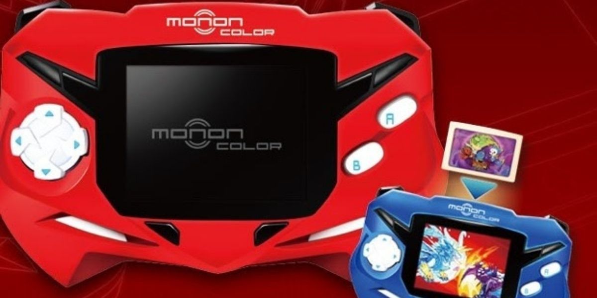 The Monon Color was a reintroduction to the 90's era of handheld consoles.
