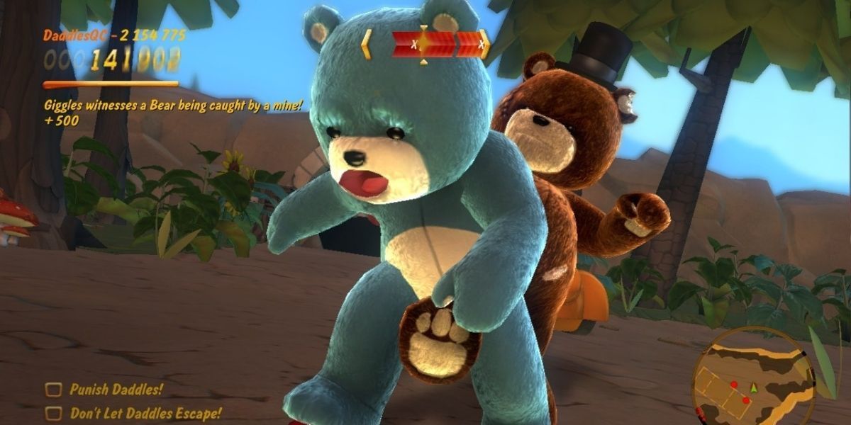 Naughty Bear was a repetitive game that didn't make fans excited for a sequel