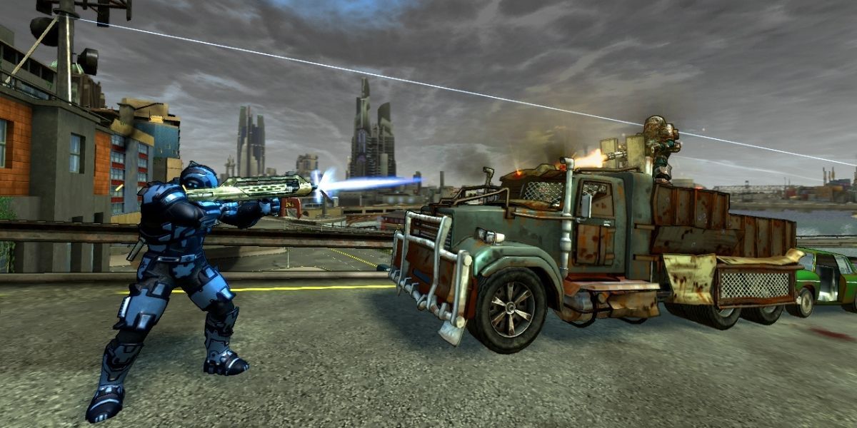 Crackdown 2 was a more tame version of Grand Theft Auto.