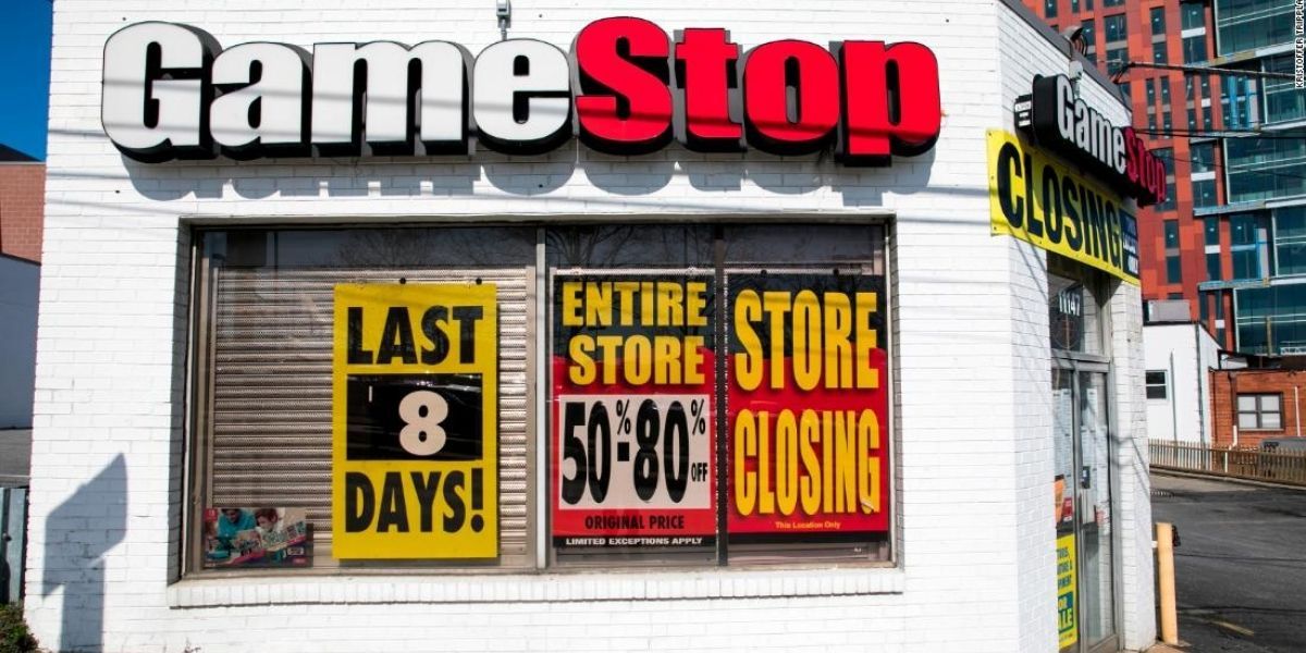 Gamestop stores began closing in 2019