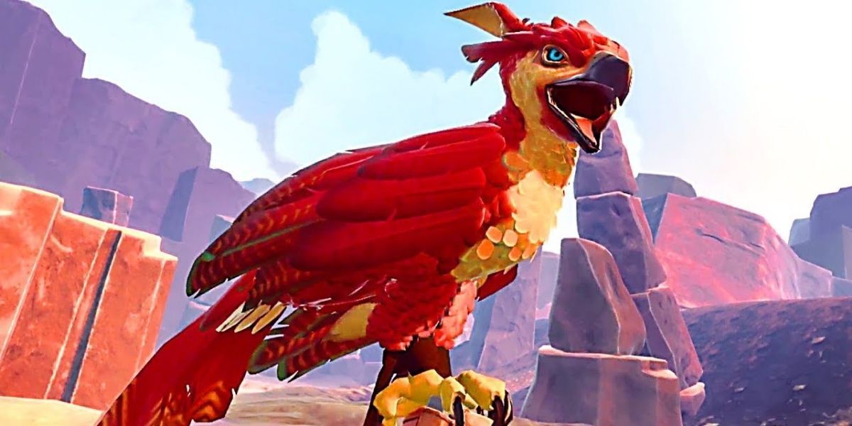 Falcon Age lets players tame a falcon and use it to fight